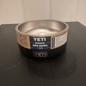 Yeti Boomer Dog Bowl 4 Cups Black